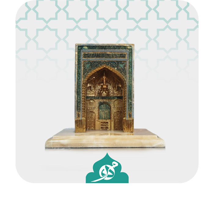 مجسمه ایوان طلای حرم امام رضا (ع)- ایوان طلایی امام رضا 