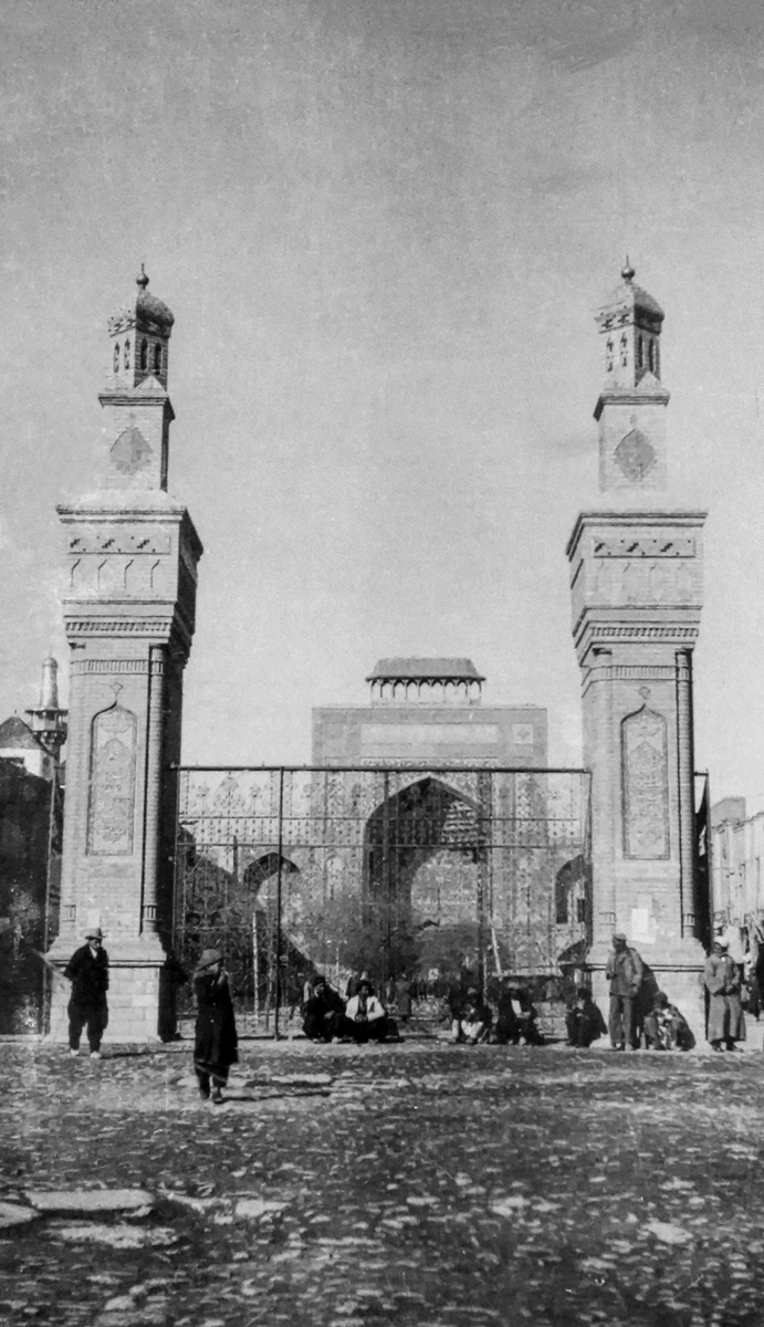 عکس: دورنمای بست پایین خیابان(حر عاملی) حرم امام رضا(ع)