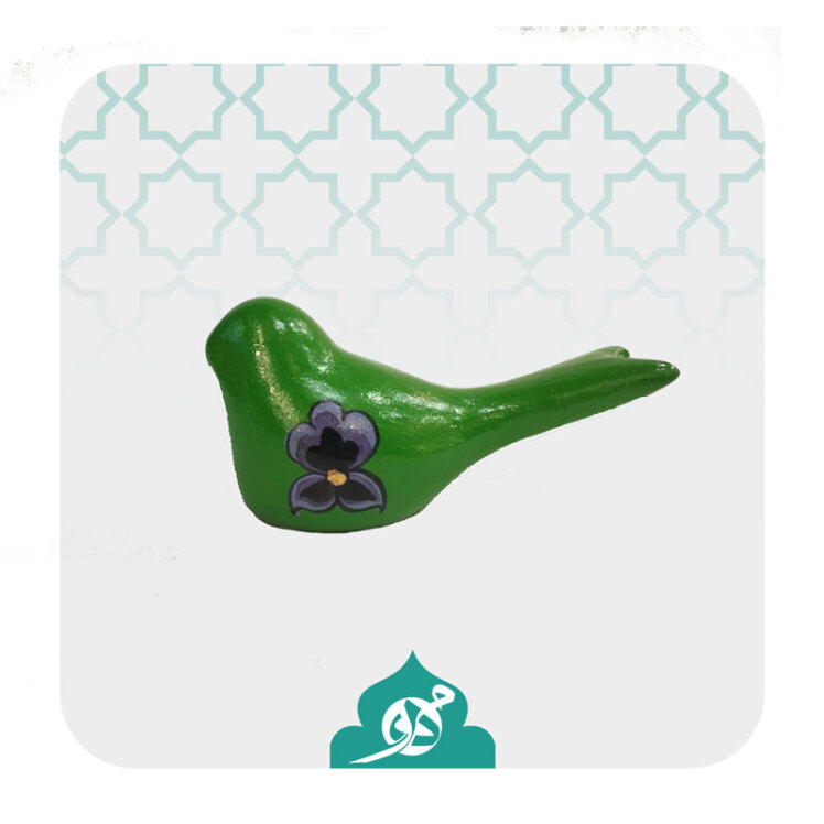 پرنده سفالی کوچک