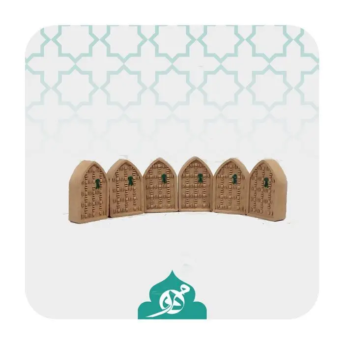 **"بسته 6 تایی مهر نماز، انتخابی ایده‌آل برای هدیه به نمازگزاران