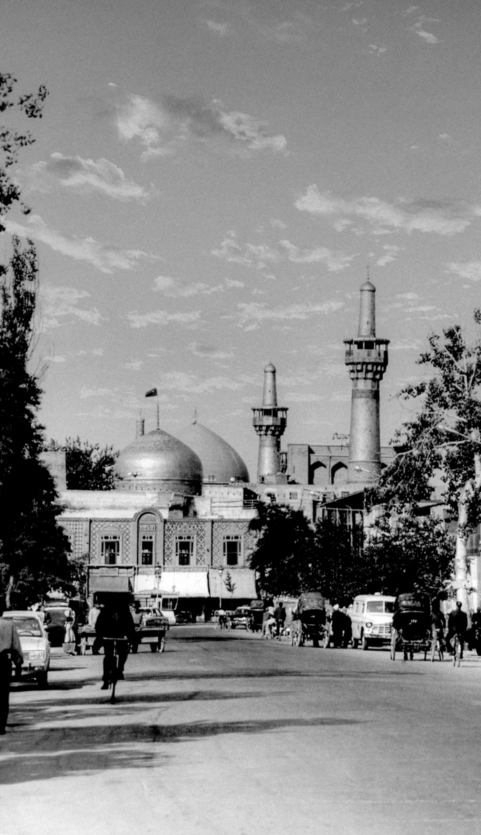 دورنمای حرم امام رضا(ع) از خیابان طبرسی